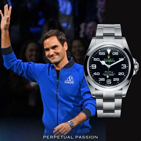 rolex air king federer|roger federer new model.